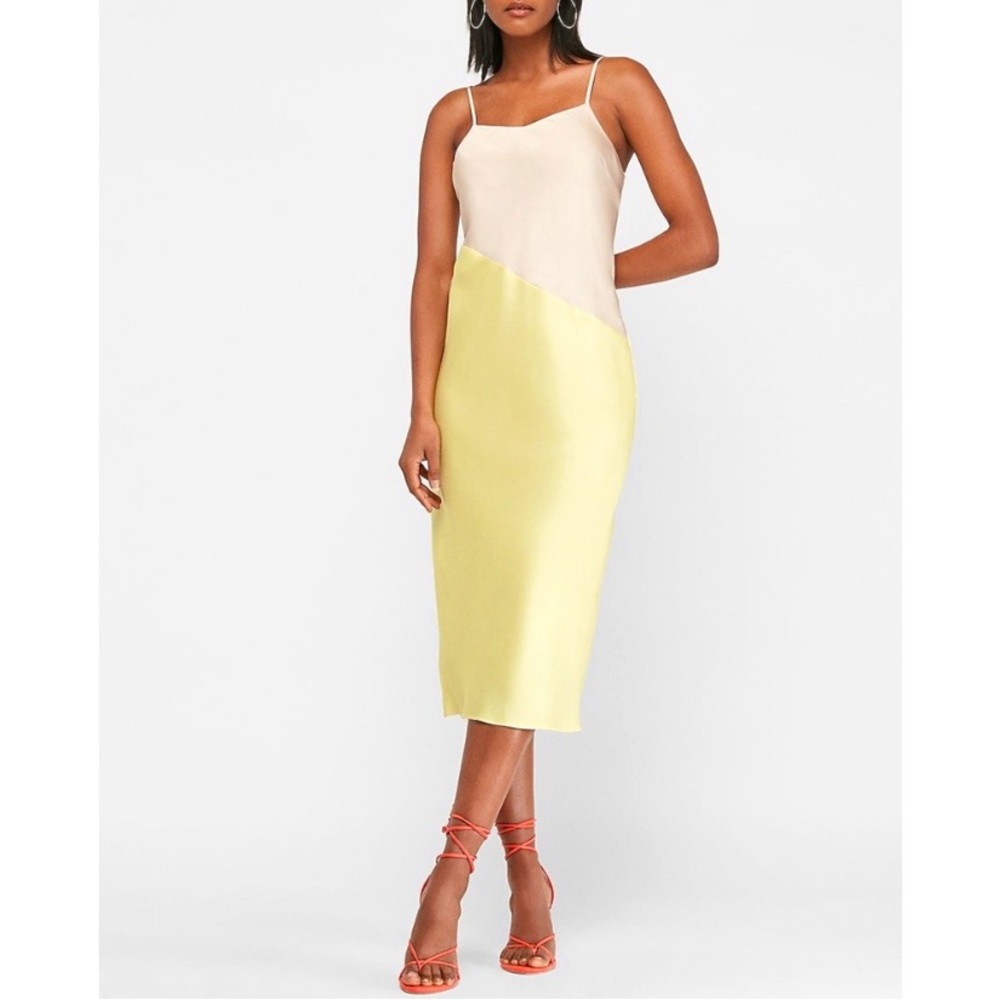 Express Satin Slip Dress